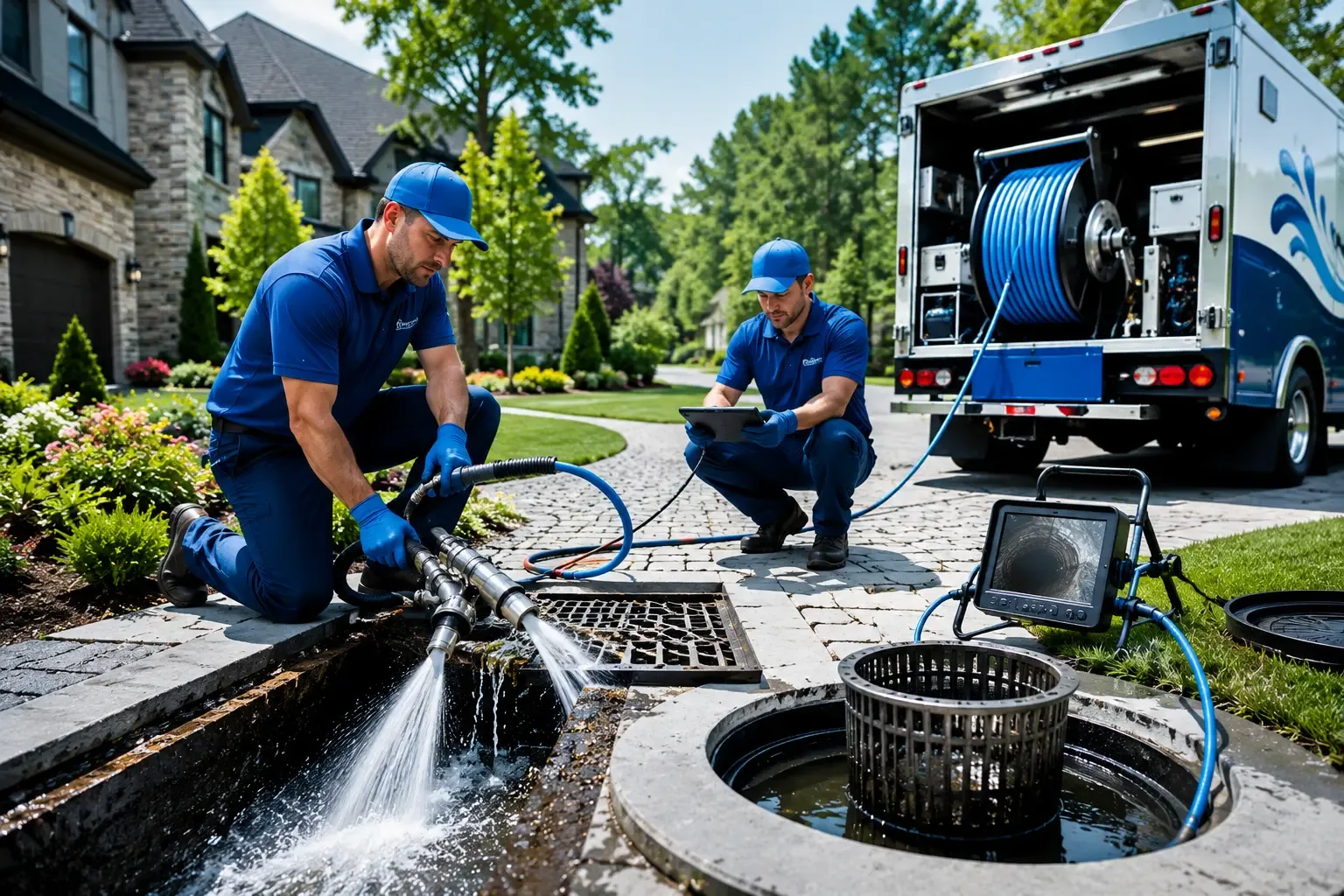Local outdoor drain cleaning professionals in Goodells, MI